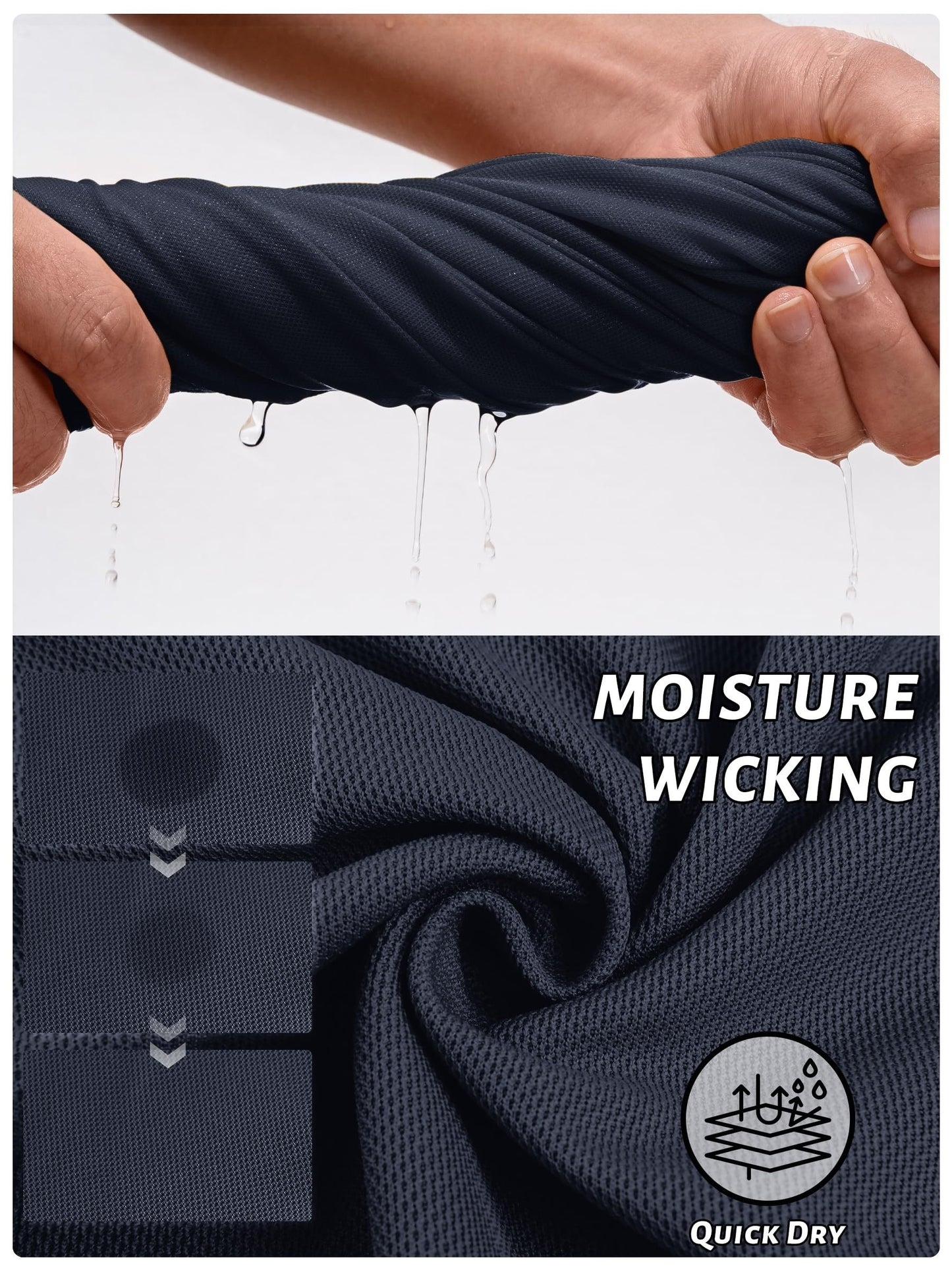 Moisture Wicking Golf Shirt 3pcs for Men Summer Wear - The Great Earth Store