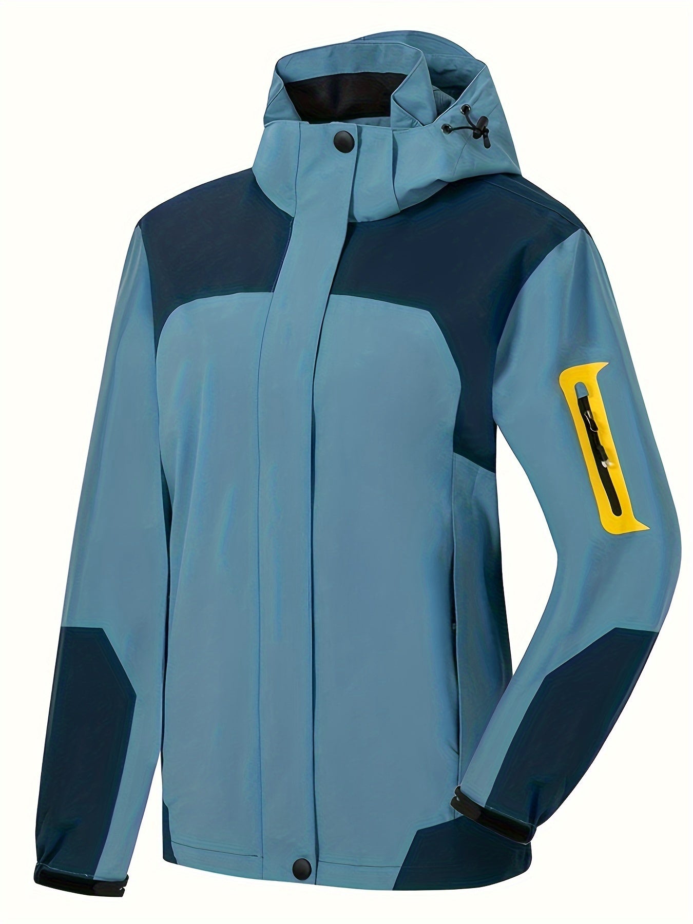 Women's Lightweight High Quality Rain Jacket with Removable Hood - The Great Earth Store