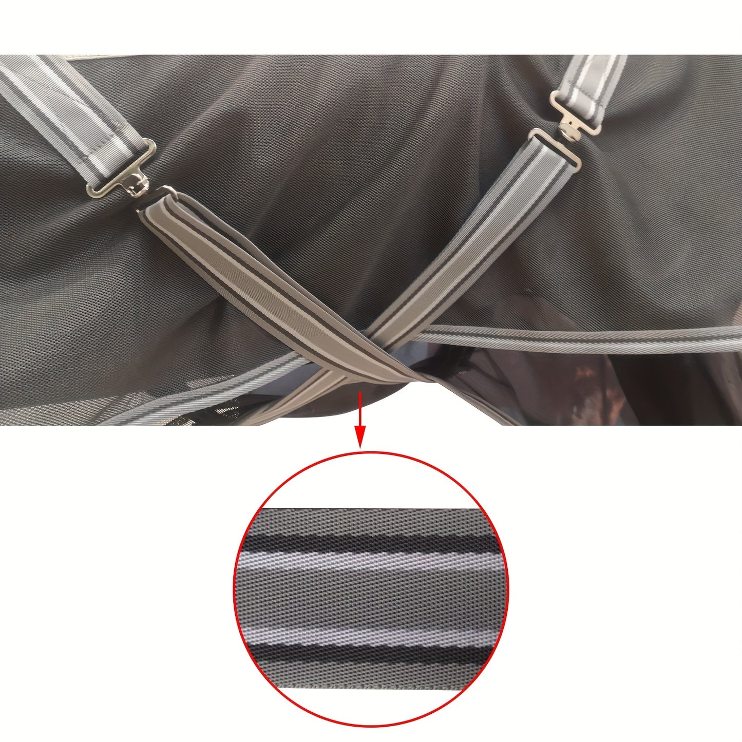 BARN & STABLE Horse Fly Sheet, UV Protective Mesh For Summer