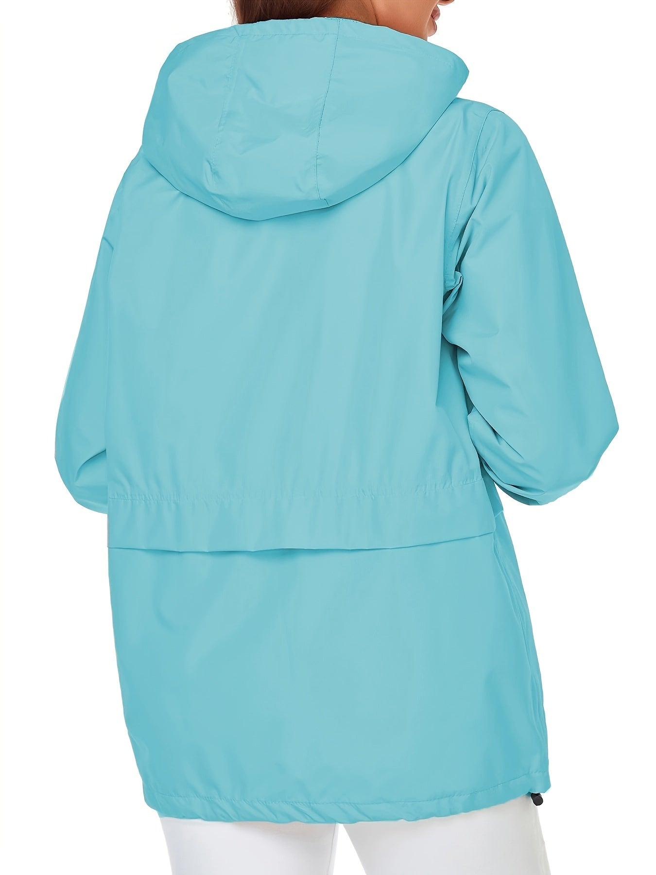 Lightweight Women Rain Jacket Breathable Packable Windbreaker - The Great Earth Store
