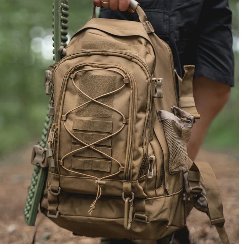 65L Outdoor Tactical Backpack Men's Outdoor Hiking Bag - The Great Earth Store