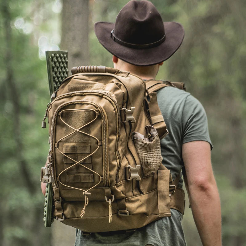 65L Outdoor Tactical Backpack Men's Outdoor Hiking Bag - The Great Earth Store