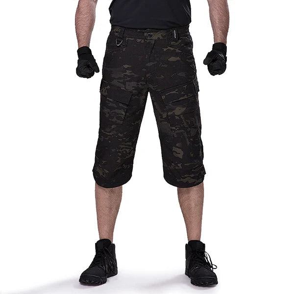Free Soldier Outdoor Hiking Tactical Cropped Shorts Men - The Great Earth Store