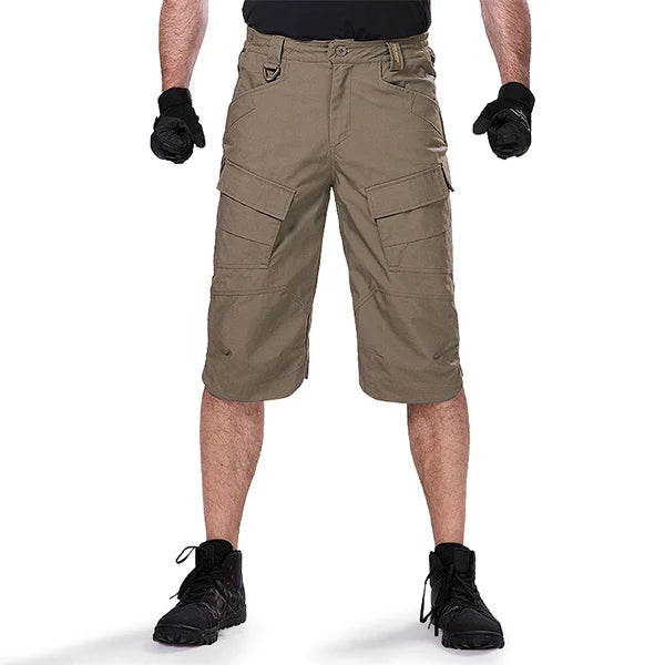 Free Soldier Outdoor Hiking Tactical Cropped Shorts Men - The Great Earth Store