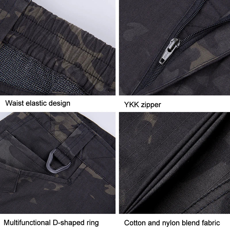 Free Soldier Outdoor Hiking Tactical Cropped Shorts Men - The Great Earth Store