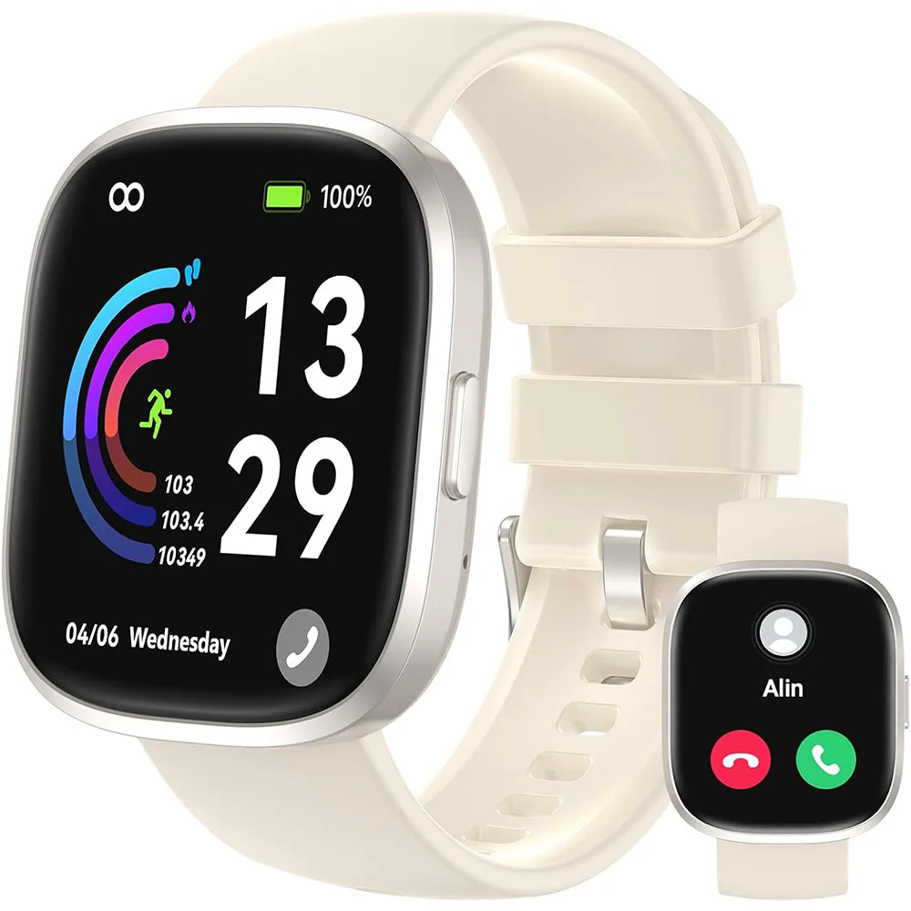 Smart Watches for Men Women Sleep Tracking 46mm Fitness Watch - The Great Earth Store