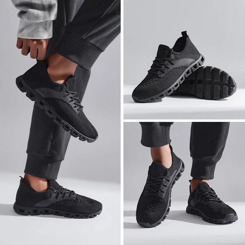 Unisex Breathable Mesh Running Shoes w/Comfort Cushion - The Great Earth Store