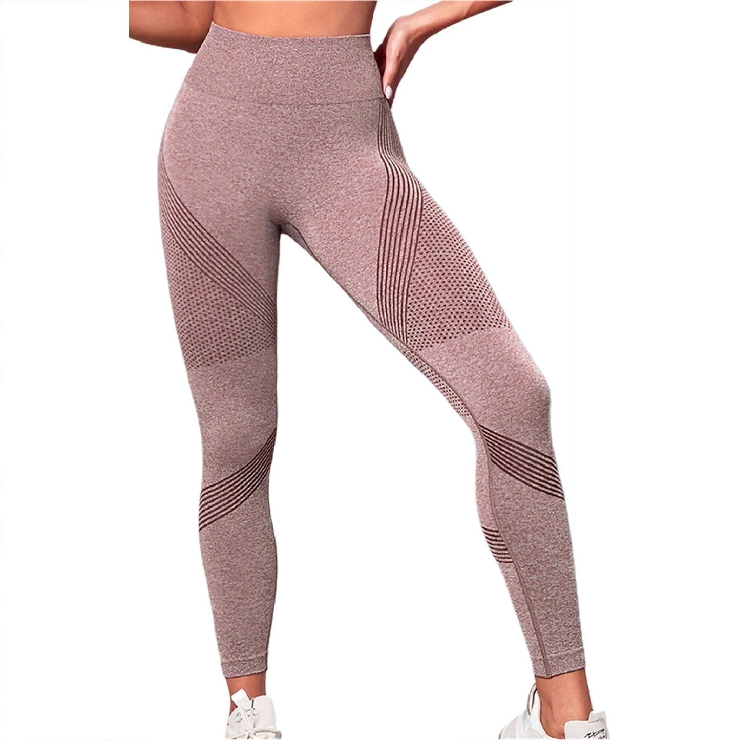 High Waist Compression Leggings with Butt Lift Technology - The Great Earth Store