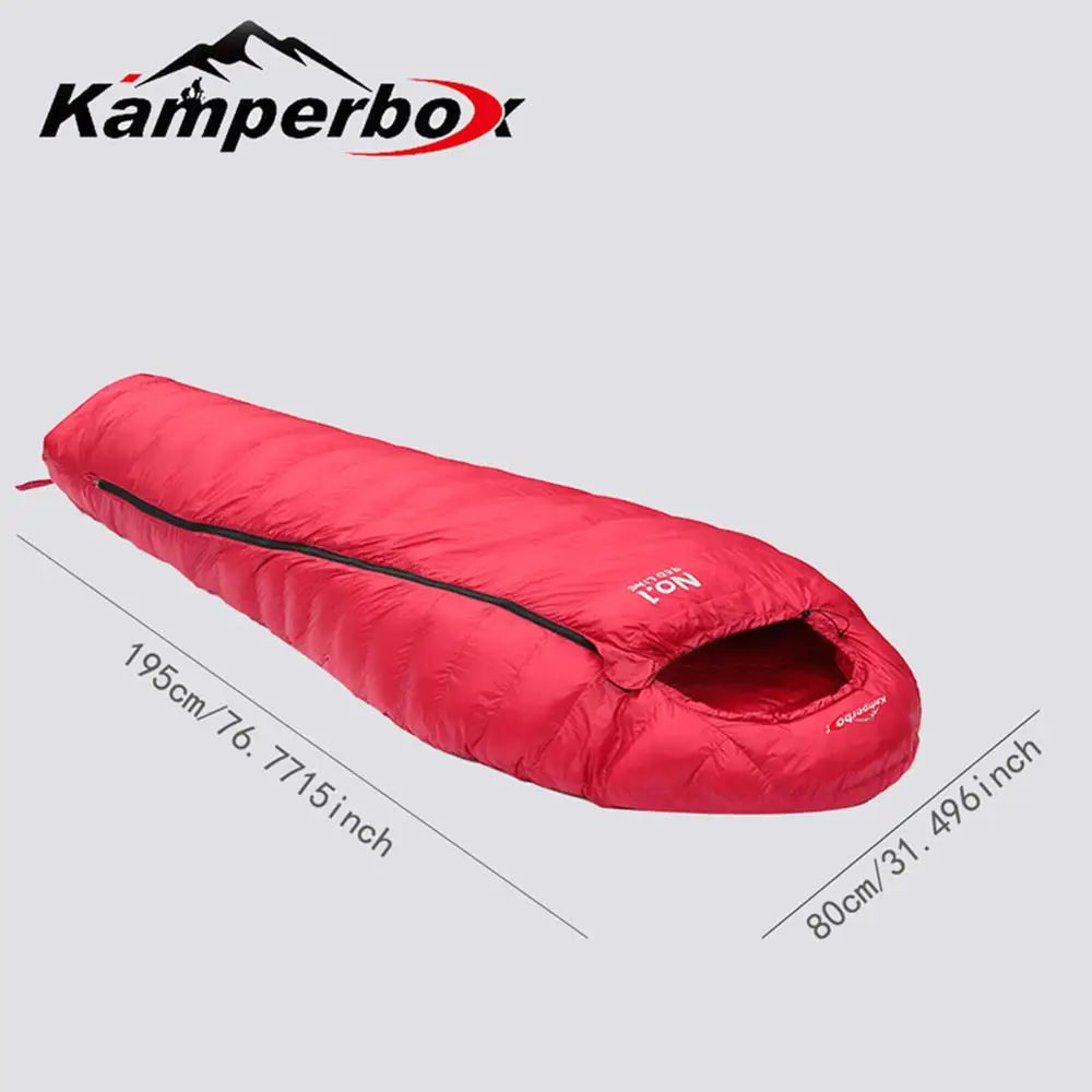 Ultra Light Winter Sleeping Bag for Camping Compact Kamperbox Design - The Great Earth Store