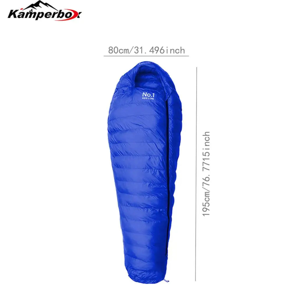 Ultralight Winter Sleeping Bag for Camping - Kamperbox CW800 - The Great Earth Store