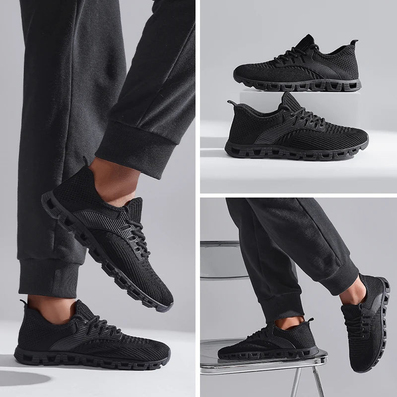 Unisex Breathable Mesh Running Shoes w/Comfort Cushion - The Great Earth Store