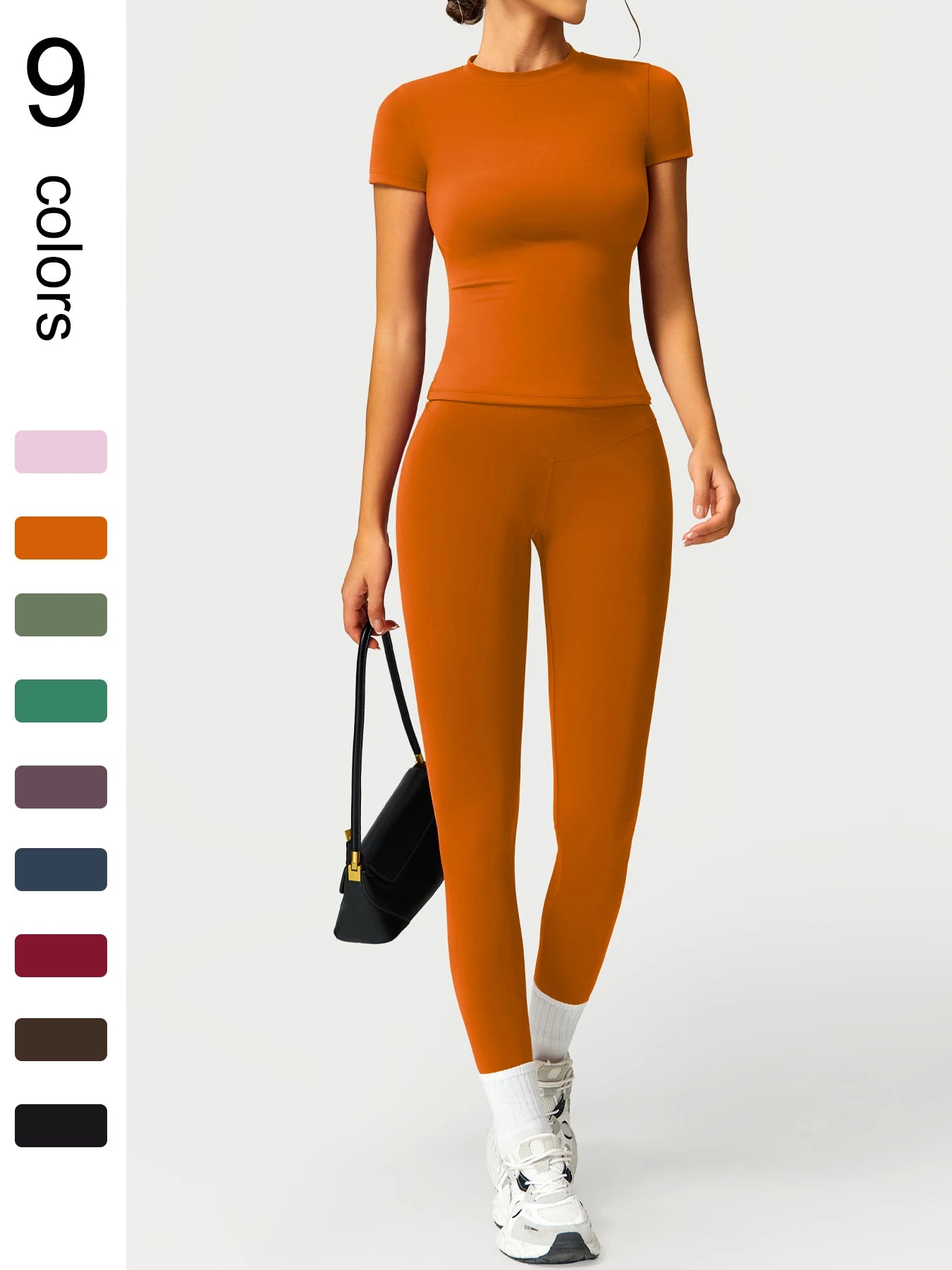 2PCS Yoga Suit Sports Set Women Quick-Drying Gym Set - The Great Earth Store
