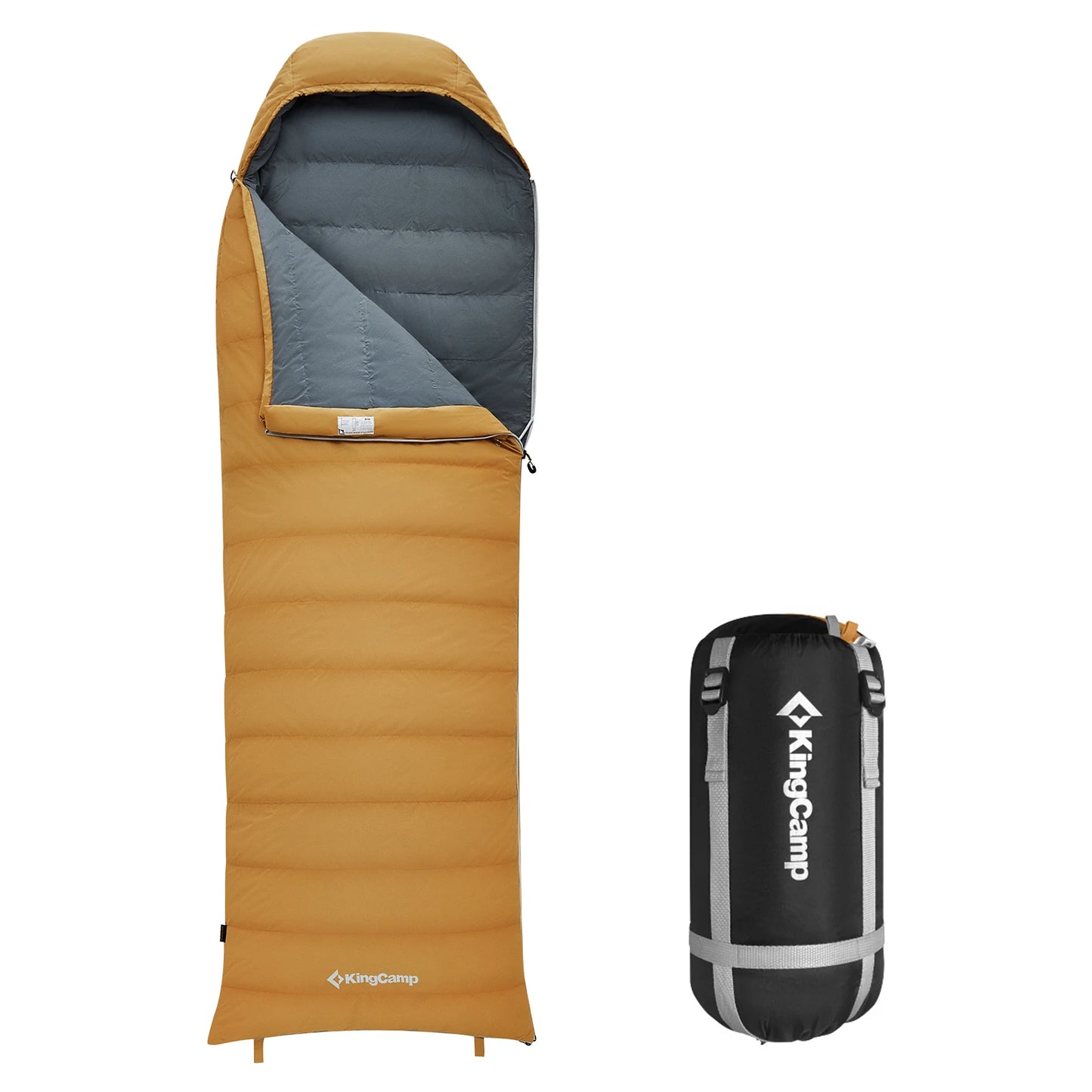 KingCamp Envelope Sleeping Bag Lightweight Camping Essentials - The Great Earth Store