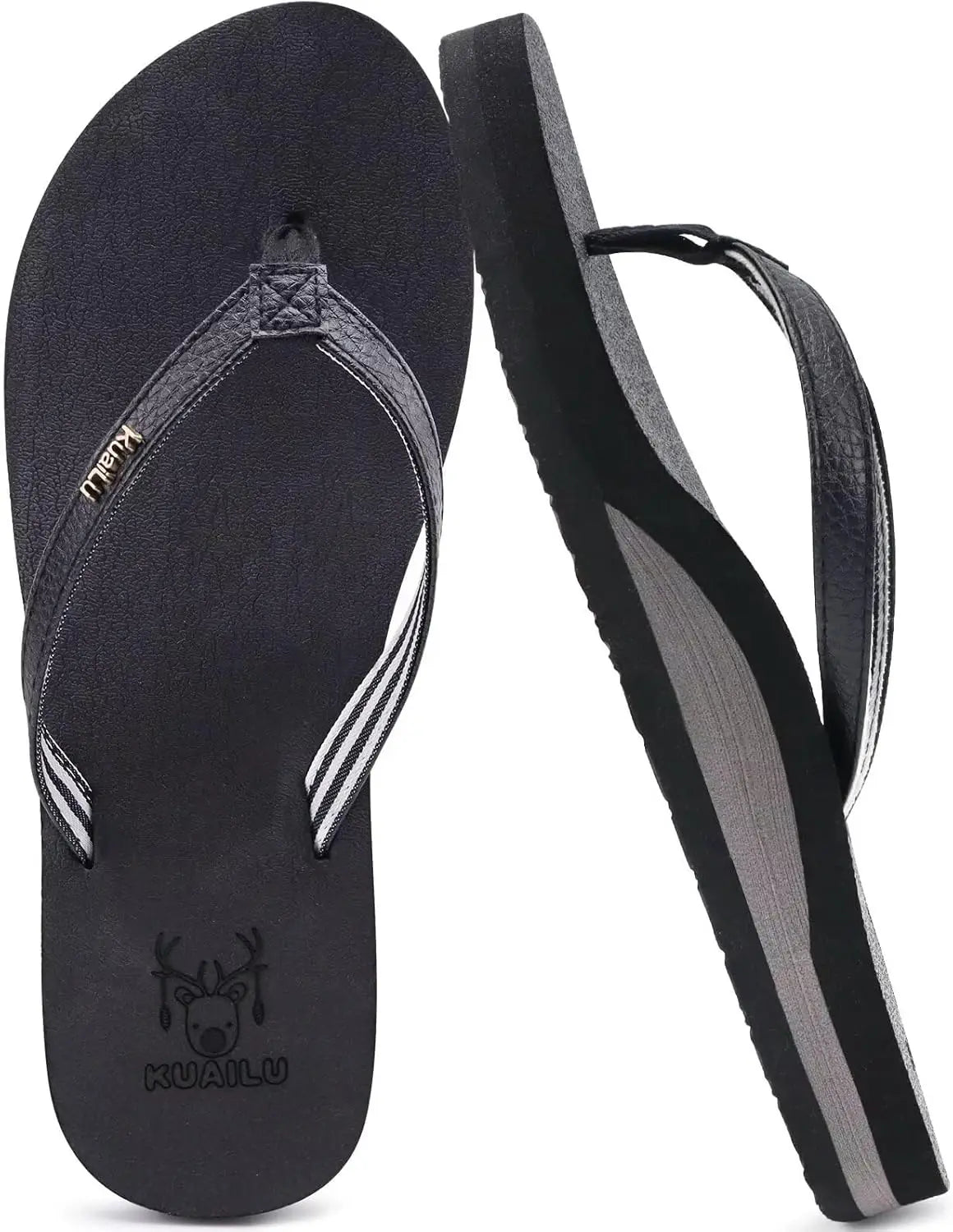 Womens Arch Support Flip Flops Comfortable Yoga Mat Sandals - The Great Earth Store
