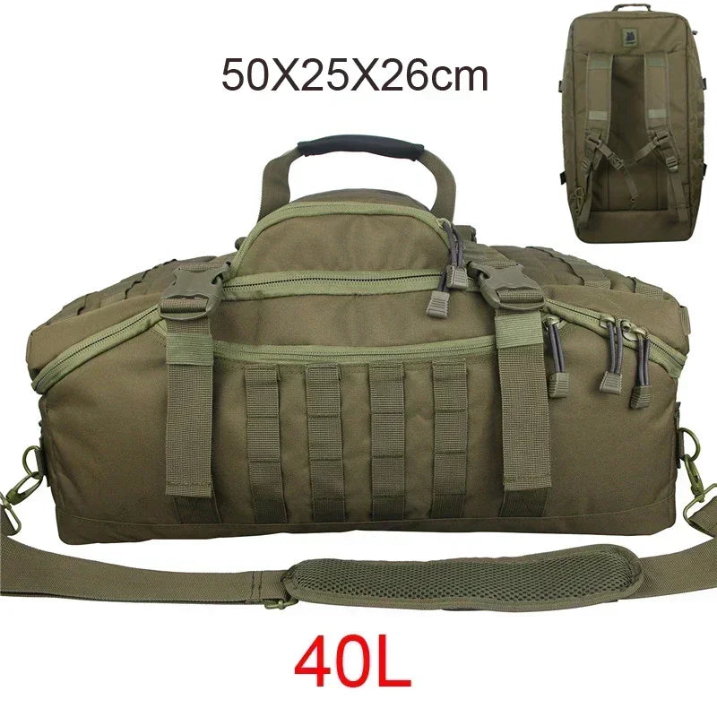 Gym Bags Fitness Camping Trekking Waterproof Tactical Backpack