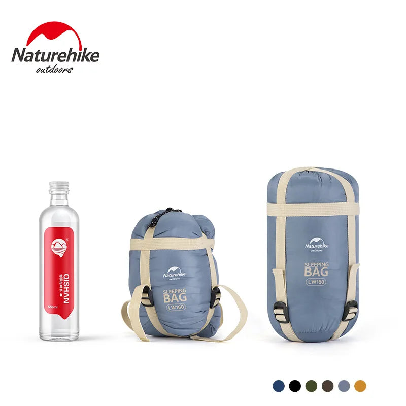 Naturehike Sleeping Bag LW180 Ultralight 3 Season Outdoor - The Great Earth Store