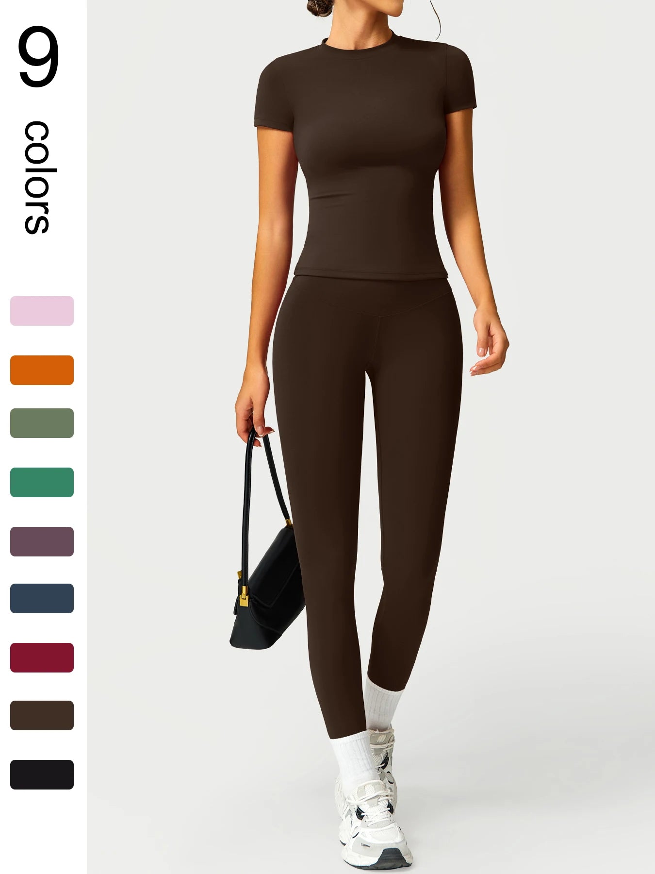 2PCS Yoga Suit Sports Set Women Quick-Drying Gym Set - The Great Earth Store