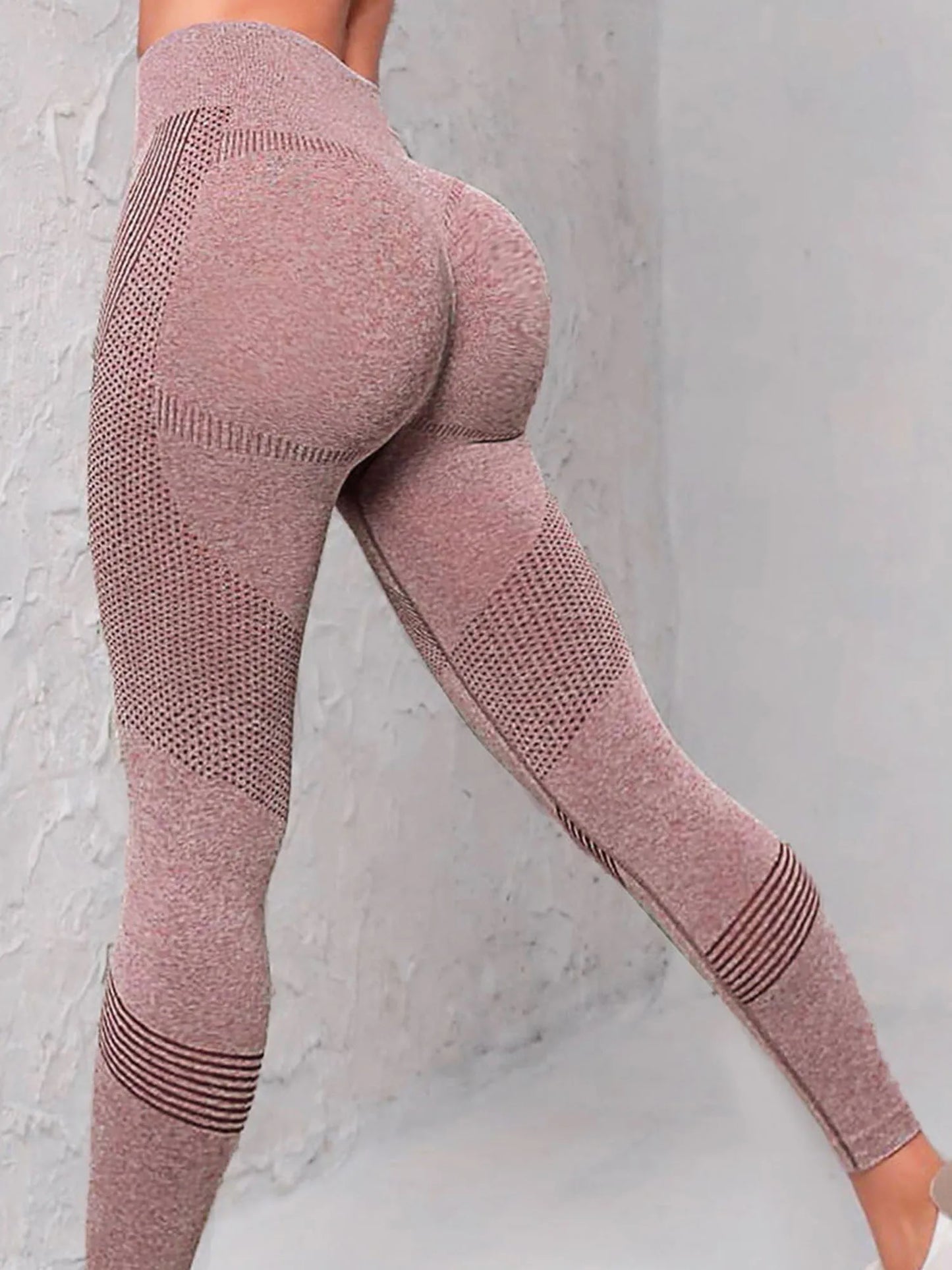 High Waist Compression Leggings with Butt Lift Technology - The Great Earth Store