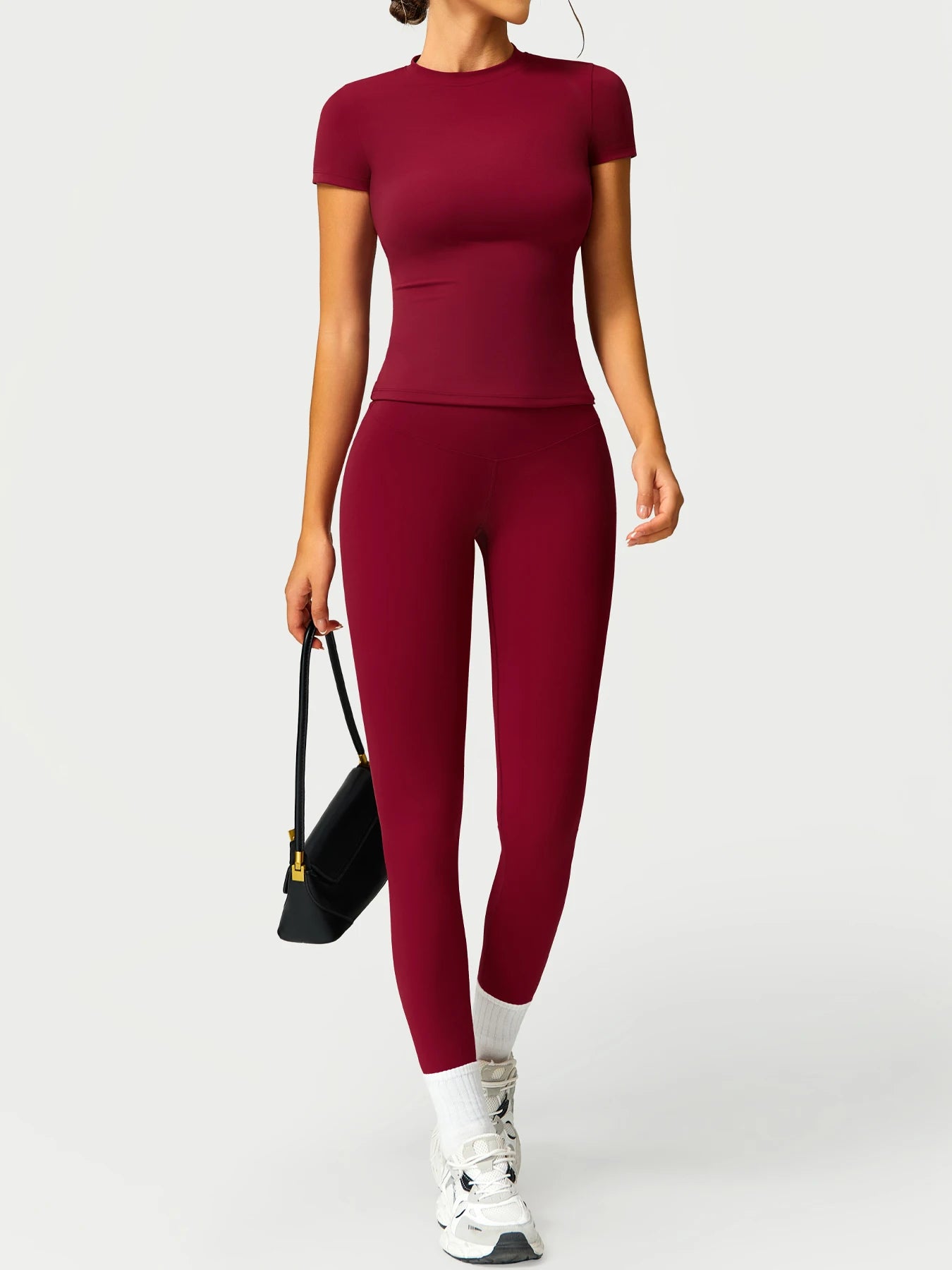 2PCS Yoga Suit Sports Set Women Quick-Drying Gym Set - The Great Earth Store