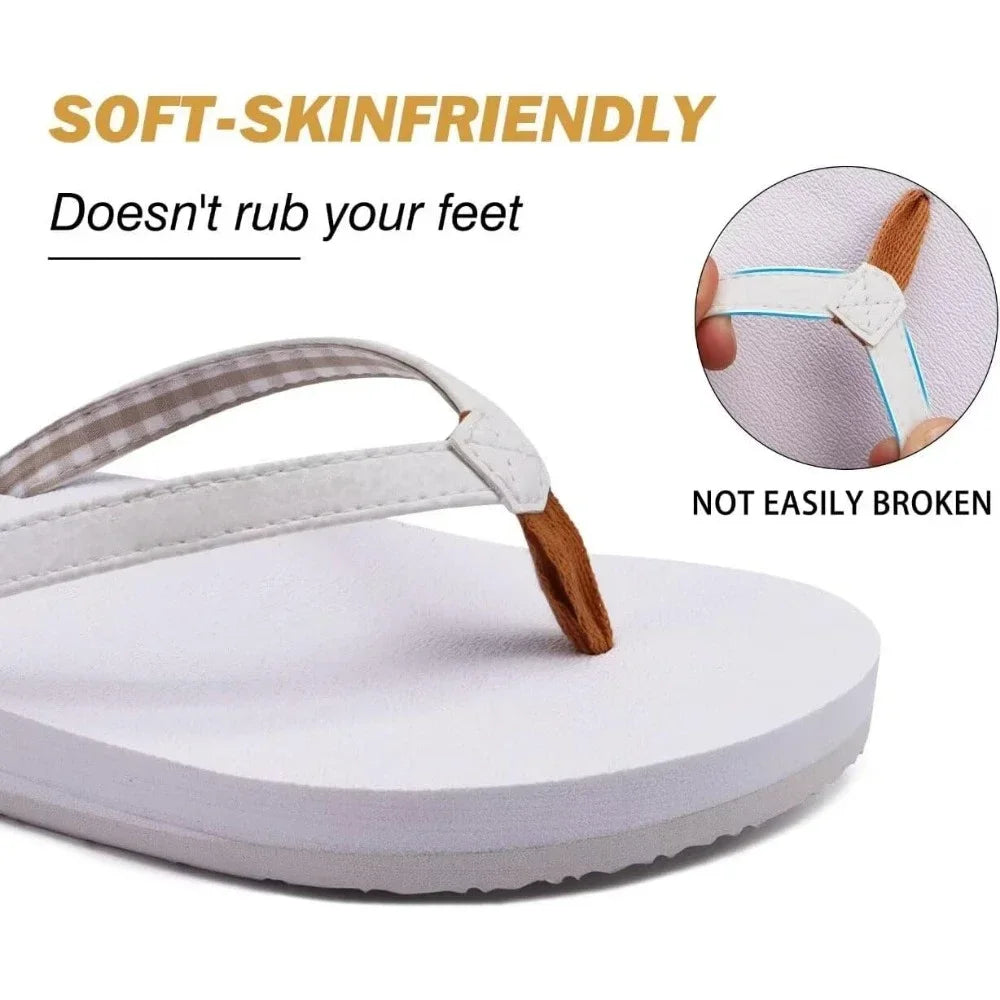 Womens Arch Support Flip Flops Comfortable Yoga Mat Sandals - The Great Earth Store