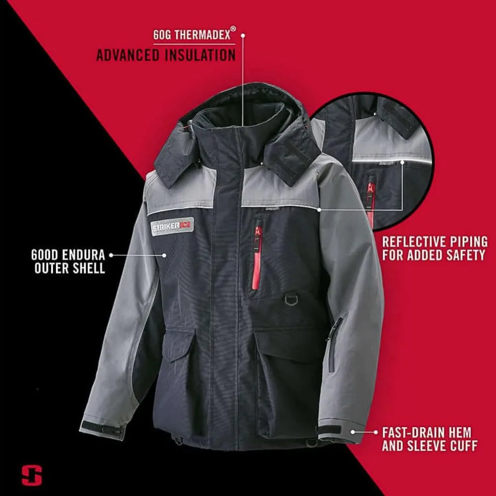 Men's Cold Weather Durable Windproof Water-Resistant Jacket - The Great Earth Store