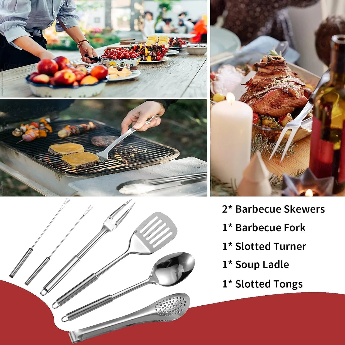 Portable Camping Kitchen Utensil Set - 27 Piece Cookware Kit - The Great Earth Store