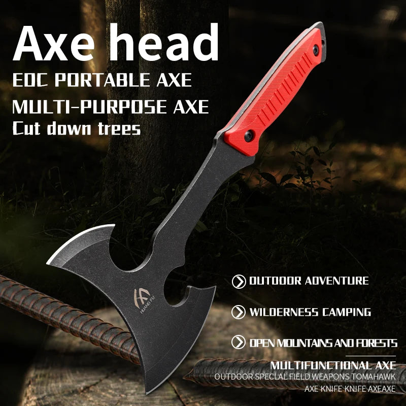 6PC Tactical Axe Outdoor Camping Survival Tool Multi Functional - The Great Earth Store