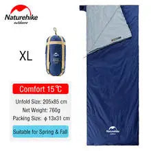 Naturehike Sleeping Bag LW180 Ultralight 3 Season Outdoor - The Great Earth Store