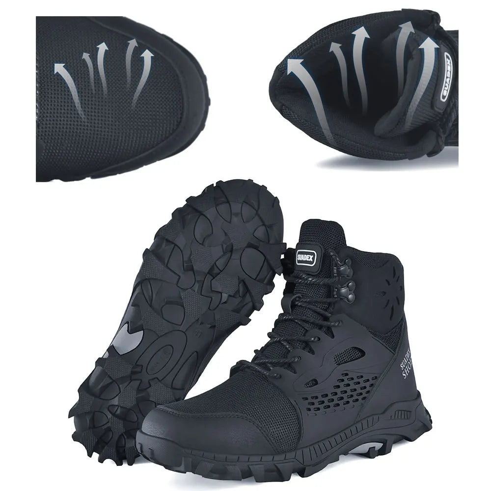 SUADEX S1 Safety Boots Men Work Shoes Steel Toe EUR 37-48 - The Great Earth Store