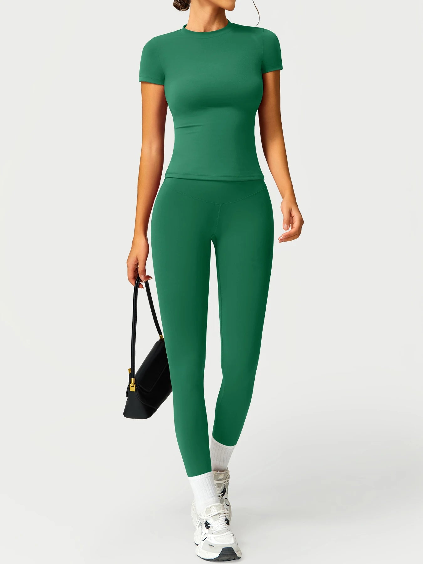 2PCS Yoga Suit Sports Set Women Quick-Drying Gym Set - The Great Earth Store