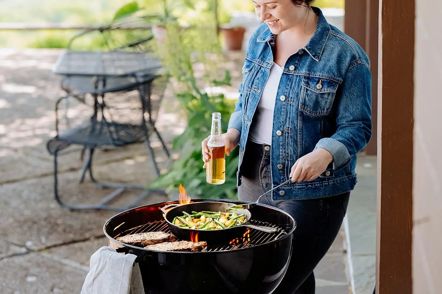 Lodge Pre-Seasoned Cast Iron Skillet Set - 8, 10.25, 12 Inch - The Great Earth Store