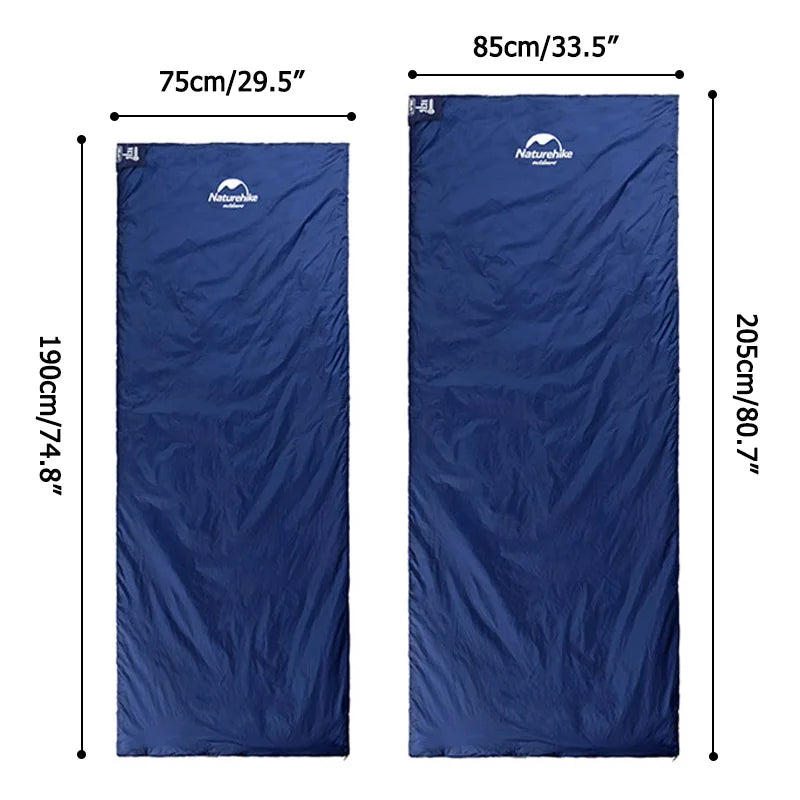 Naturehike Sleeping Bag LW180 Ultralight 3 Season Outdoor - The Great Earth Store
