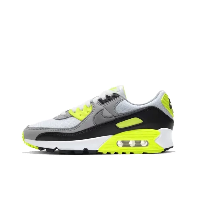 Nike Air Max 90 Terrascape Women Retro Running Shoes Black Yellow Blue White - The Great Earth Store