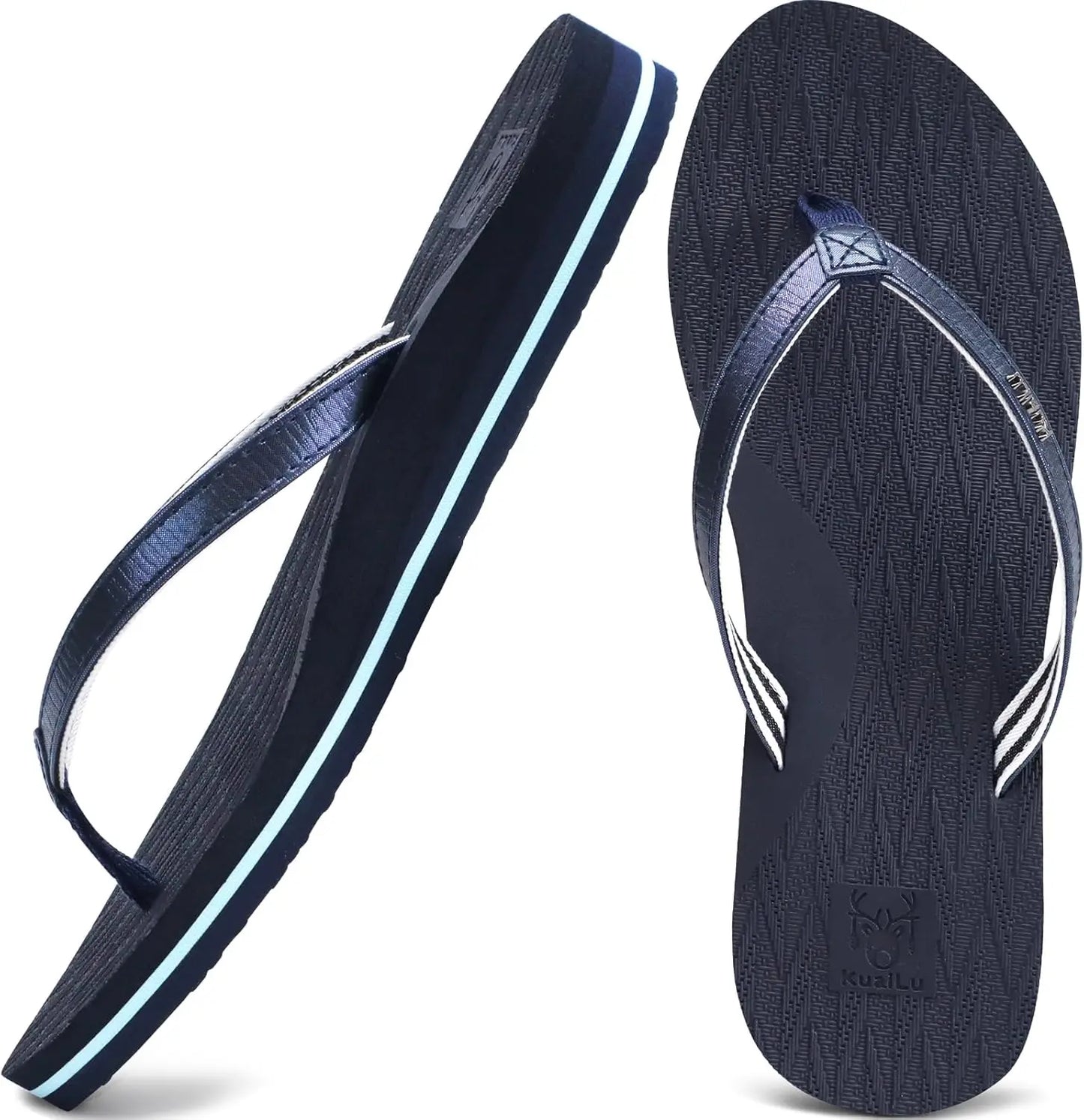 Womens Fashion Flip Flops Ladies Lightweight Summer Beach Sandals - The Great Earth Store