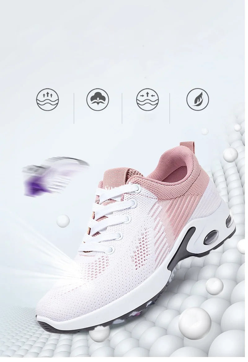 2024 Women's Sports Shoes Spring Casual Sneakers Outdoor Running - The Great Earth Store