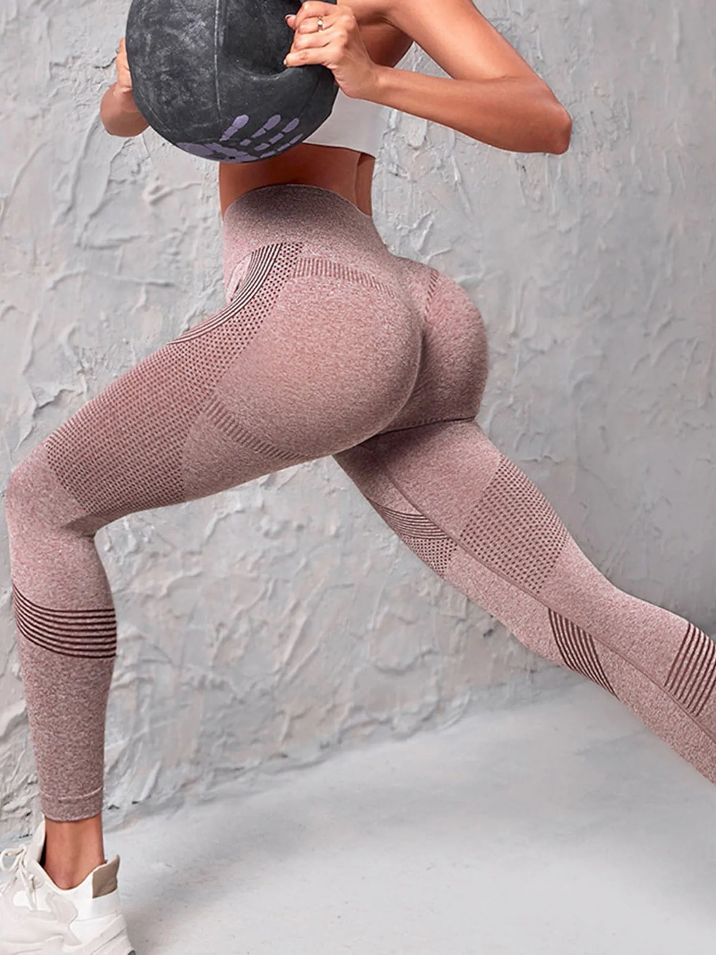 High Waist Compression Leggings with Butt Lift Technology - The Great Earth Store