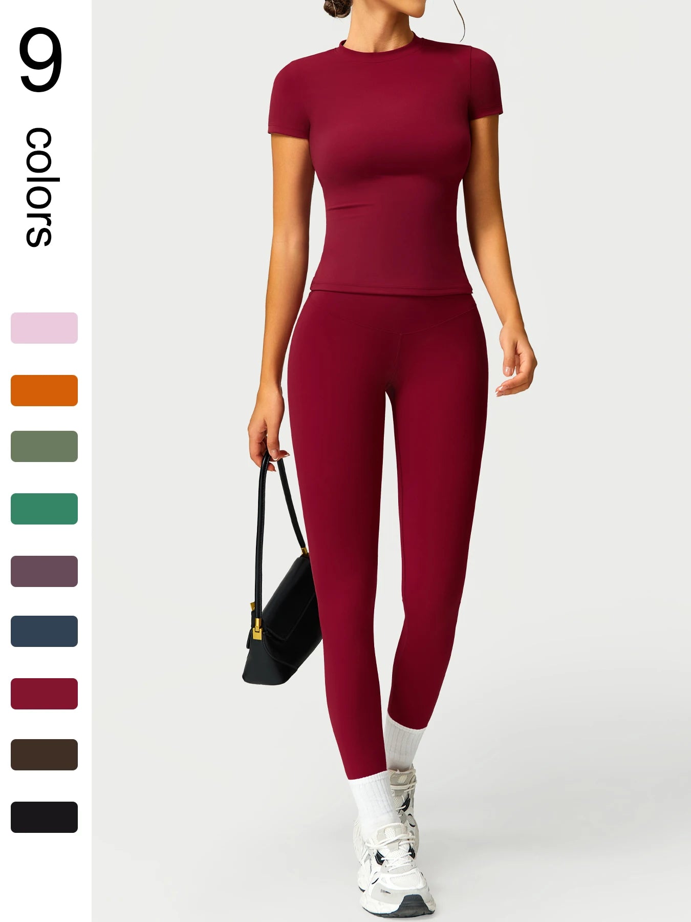 2PCS Yoga Suit Sports Set Women Quick-Drying Gym Set - The Great Earth Store