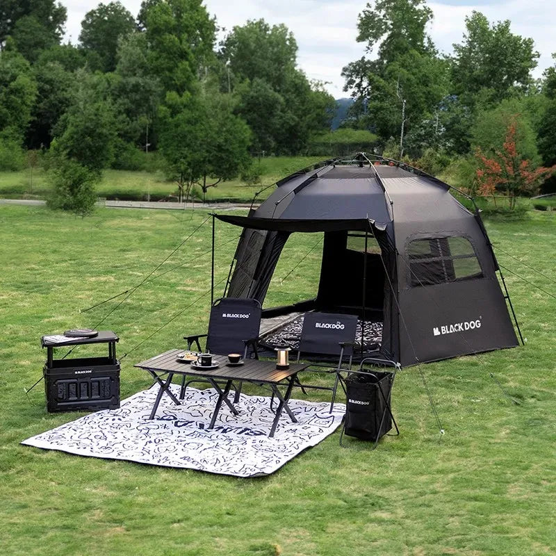 Blackdog 6-8 Person Tent Automatic Quick-open Camping Tent - The Great Earth Store