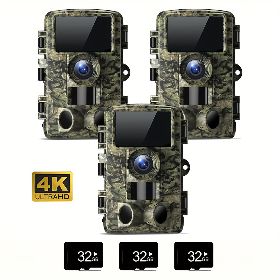 Trail Camera - 4K 48MP Game Camera for Wildlife Monitoring - The Great Earth Store