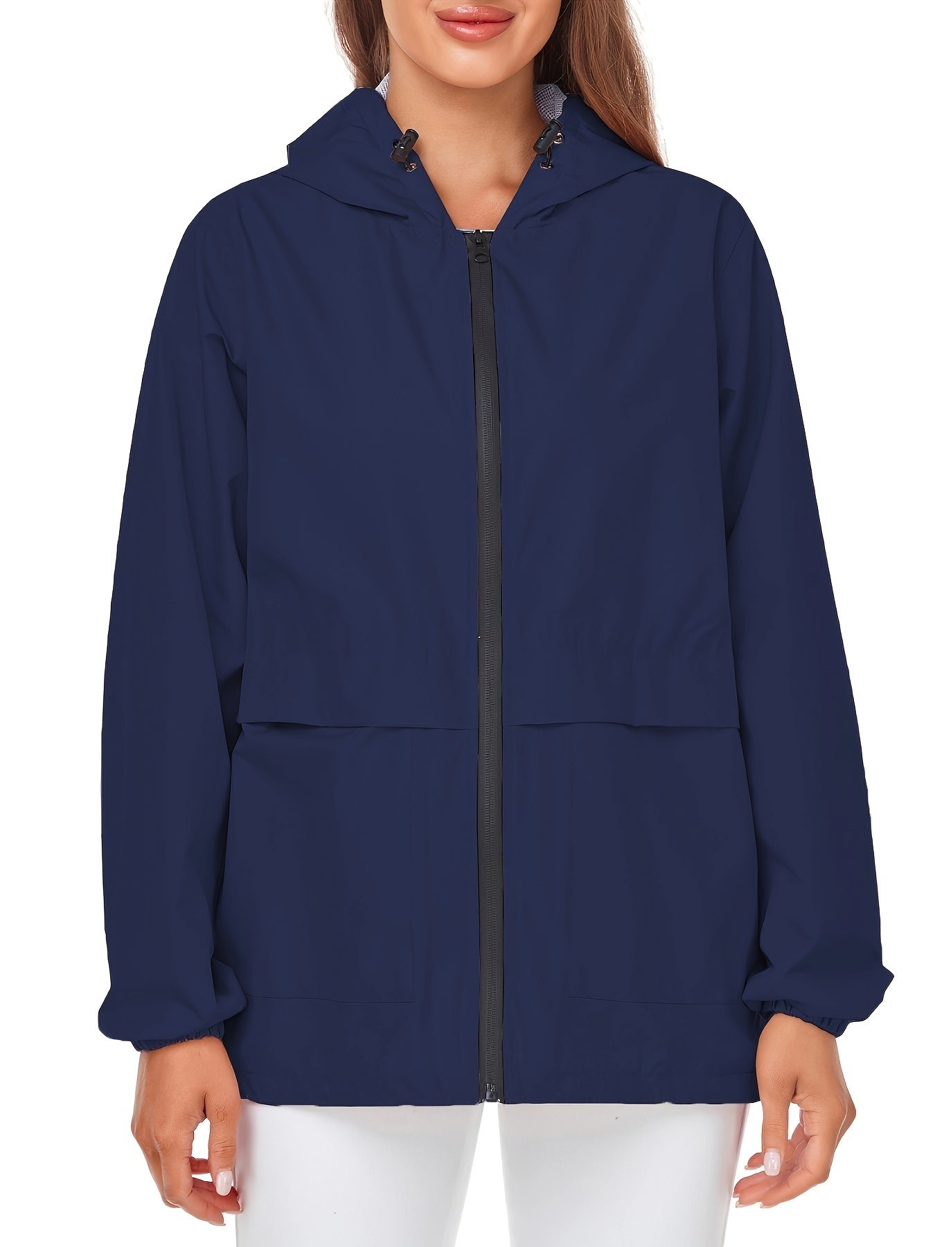 Lightweight Women Rain Jacket Breathable Packable Windbreaker - The Great Earth Store