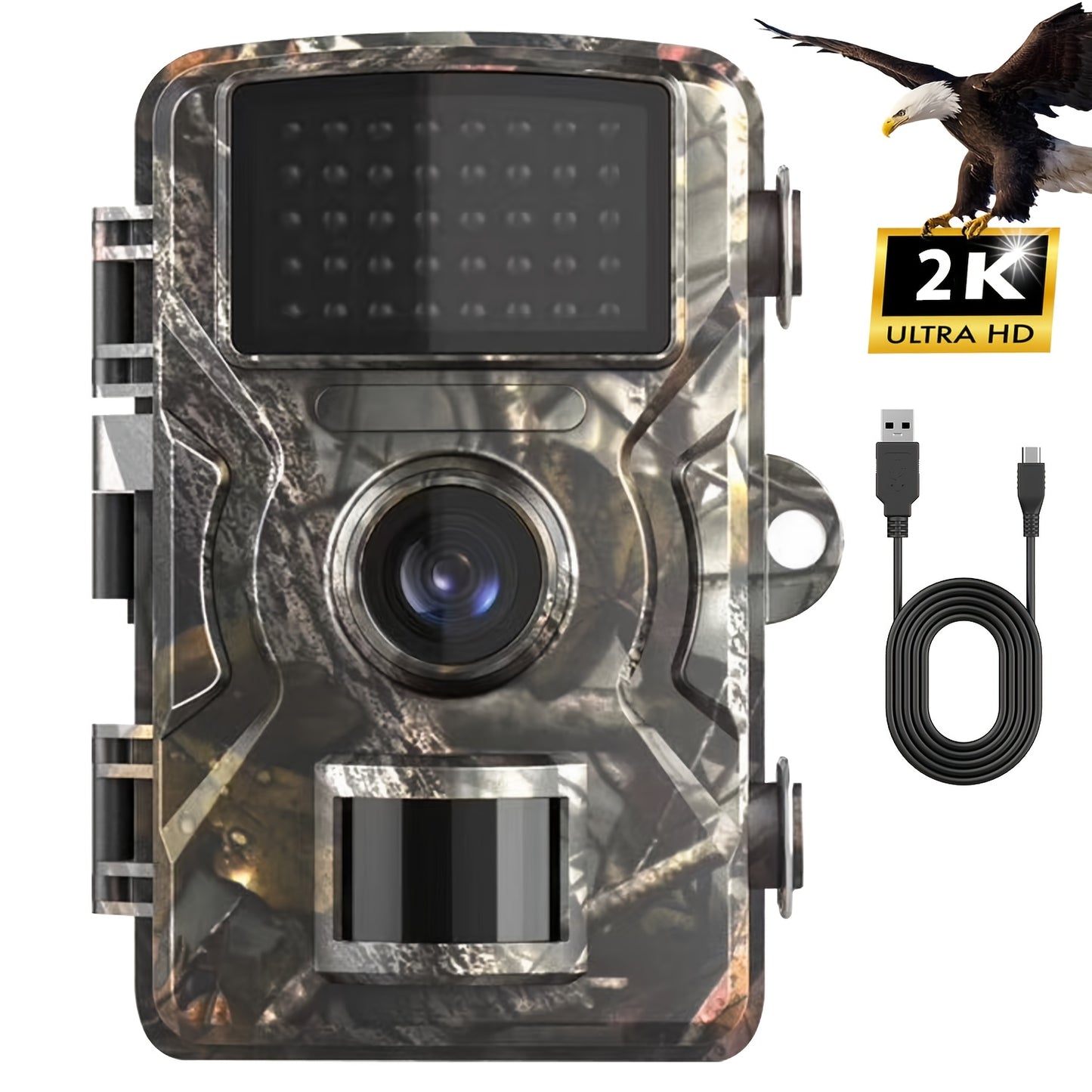 Trail Camera - 4K 48MP Game Camera for Wildlife Monitoring - The Great Earth Store