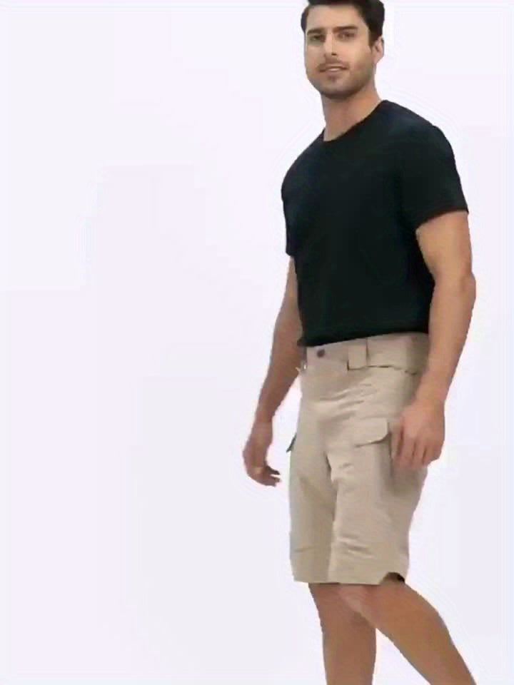 4pcs Men's Work Shorts - Lightweight Tactical Multi-pocket Design - The Great Earth Store