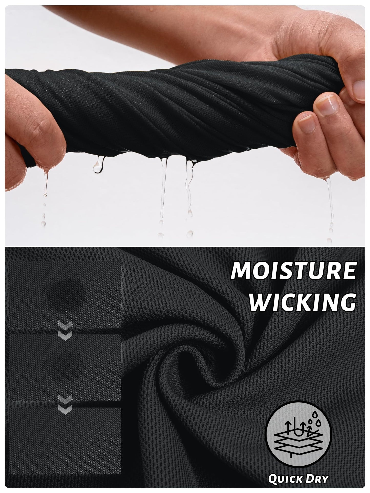 Moisture Wicking Golf Shirt 3pcs for Men Summer Wear - The Great Earth Store