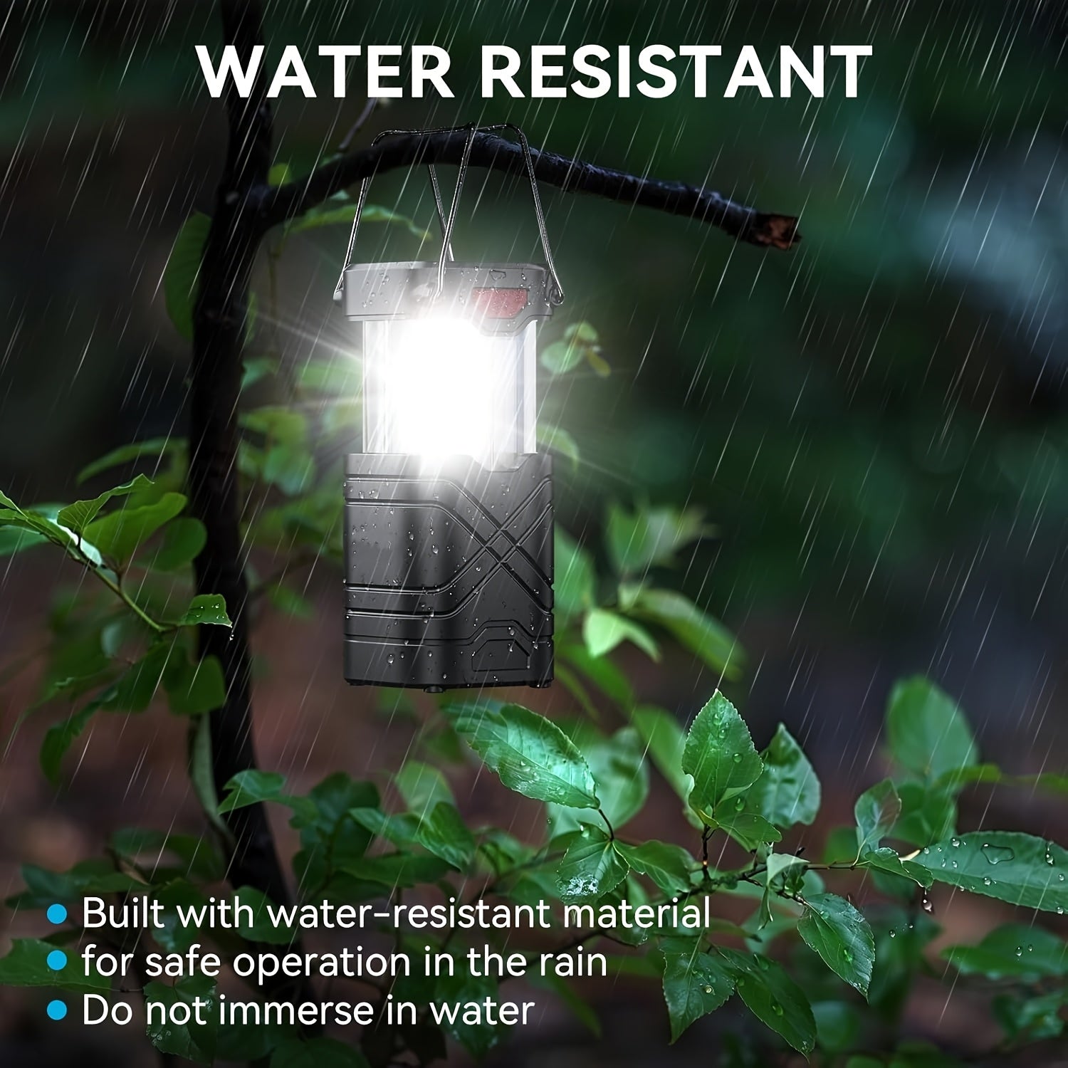 4/8 Pack Camping Lantern, Rechargeable LED Lanterns - The Great Earth Store