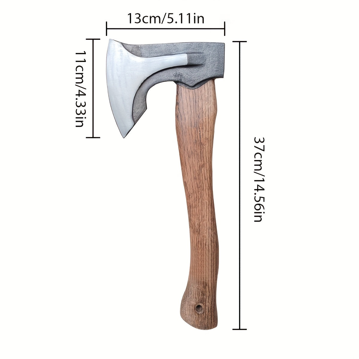 1pc Handcrafted High Carbon Steel Camping Axe For Survival - The Great Earth Store