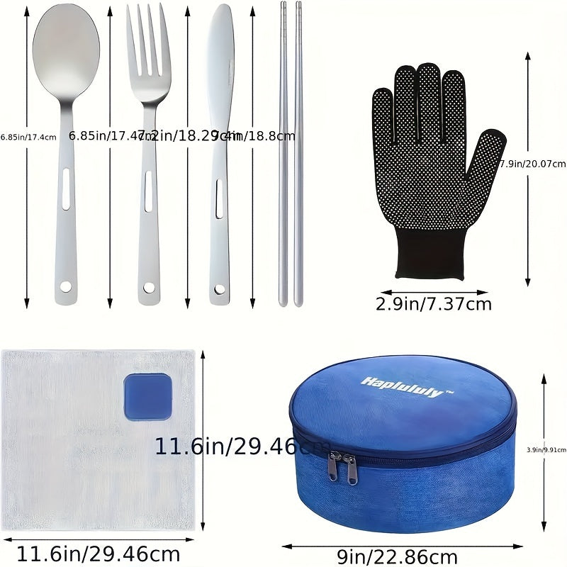 Silverware Set Camping Utensils Set 28pcs For 4 Persons - The Great Earth Store