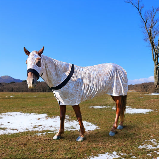 1pc EquiStar Horse Blanket with Neck Cover for All Breeds