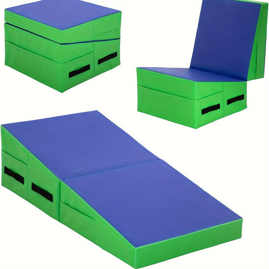 Folding Exercise Mat - Incline Tumbling Mats for Home Gym - The Great Earth Store