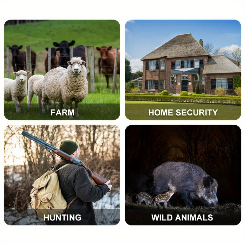 Trail Camera With Solar Panel, Live Video & Photo Game - The Great Earth Store