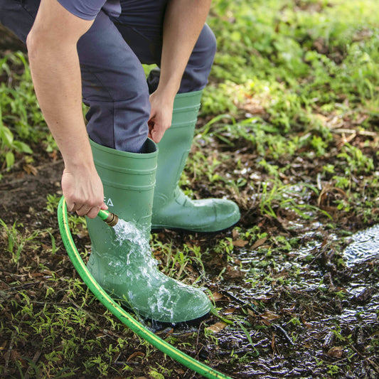 HISEA Men's Rain Boots With Steel Shank Waterproof Rubber - The Great Earth Store